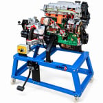 Sectioned Diesel Engine